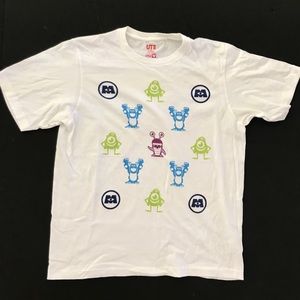MONSTERS INC Shirt MEDIUM Uniqlo Disney Pixar